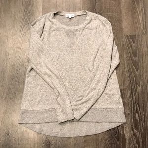 Soft long sleeve sweater